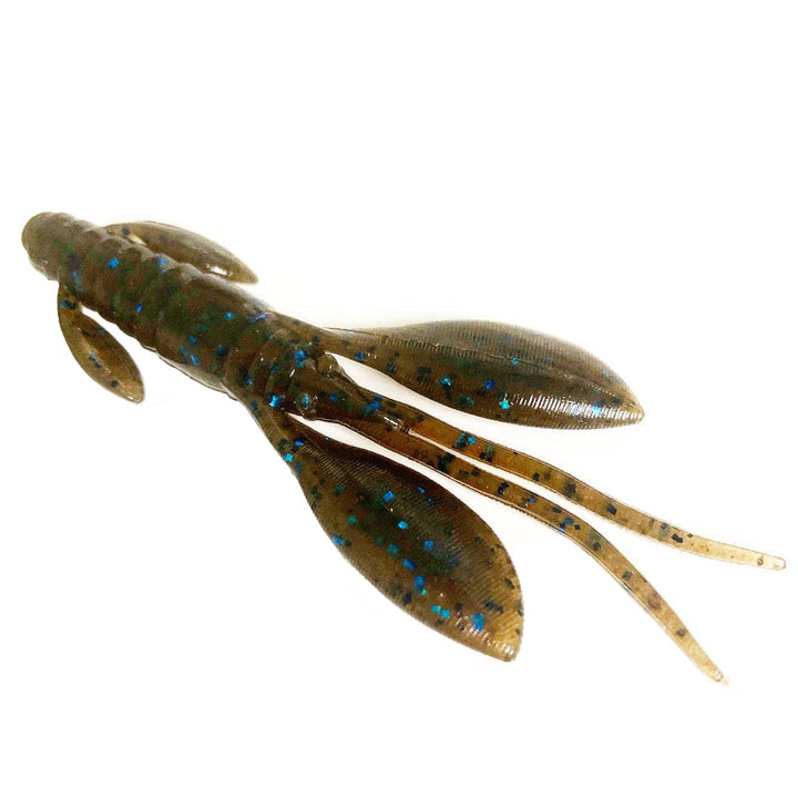 NOIKE 3” Donkey Boo 7pk - #24 Black Blue-#34 Cinnamon Blue-#36 Blue Shrimp-#44 Chartreuse-#102 Green Pumpkin Red-#103 Dark Red-#117 Muddy Grape-#118 Mossy Pumpkin-#124 Tenaga Purple-#139 Motor Oil/Gold - Carolina Fishing Tackle LLC