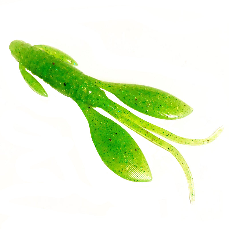 NOIKE 3” Donkey Boo 7pk - #24 Black Blue-#34 Cinnamon Blue-#36 Blue Shrimp-#44 Chartreuse-#102 Green Pumpkin Red-#103 Dark Red-#117 Muddy Grape-#118 Mossy Pumpkin-#124 Tenaga Purple-#139 Motor Oil/Gold - Carolina Fishing Tackle LLC