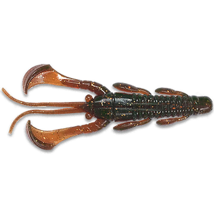 NOIKE 3” Smokin’Dad Creature Baits 6pk - #15 Blossom Pepper-#20 LT Brown Pepper-#34 Cinnamon Blue-#36 Blue Shrimp-#44 Chartreuse-#117 Muddy Grape-#127 Shade Brown-#139 Motor Oil Gold - Carolina Fishing Tackle LLC