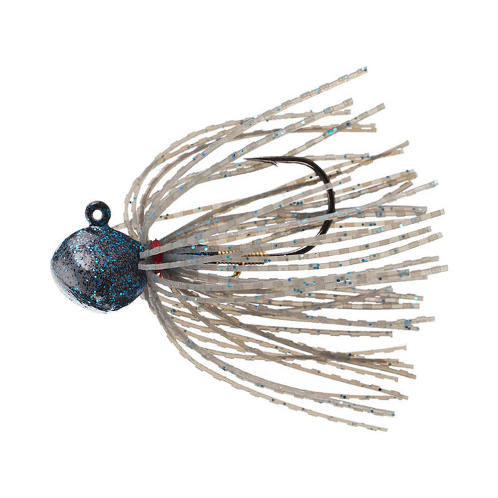 Nishine Lure Works 1/2" Nishine Finesse Football Jigs - Black/Blue Flake-Copper Craw-Smoke Blue - Carolina Fishing Tackle LLC