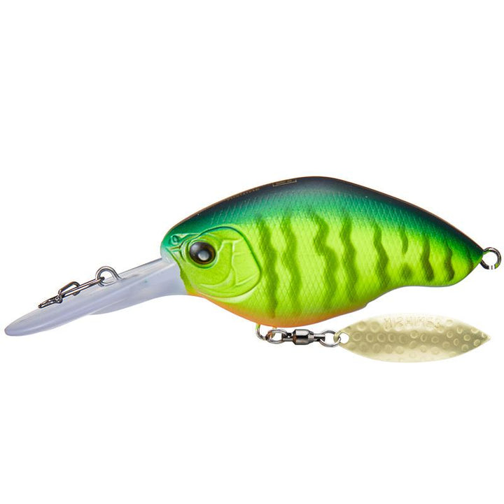 Nishine Lure Works Chippawa DD Blade Crankbaits - Black Back Gold-Black Shad-Blue Gill-BPB Chartreuse Shad-BPB Shad-Brown Craw Fish-Ghost Shad-Hologram Shad-Matte Hot Tiger-Matte Orange Tiger - Carolina Fishing Tackle LLC