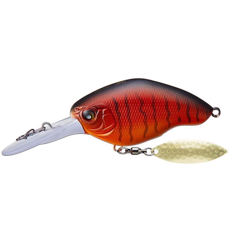 Nishine Lure Works Chippawa DD Blade Crankbaits - Black Back Gold-Black Shad-Blue Gill-BPB Chartreuse Shad-BPB Shad-Brown Craw Fish-Ghost Shad-Hologram Shad-Matte Hot Tiger-Matte Orange Tiger - Carolina Fishing Tackle LLC