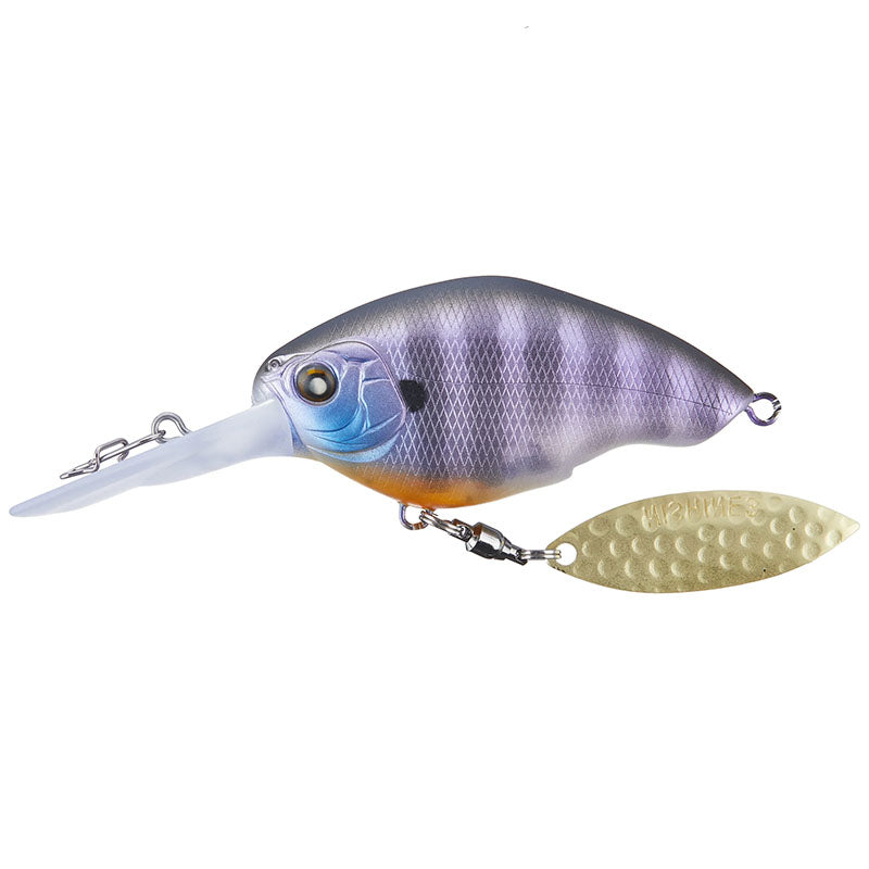 Nishine Lure Works Chippawa DD Blade Crankbaits - Black Back Gold-Black Shad-Blue Gill-BPB Chartreuse Shad-BPB Shad-Brown Craw Fish-Ghost Shad-Hologram Shad-Matte Hot Tiger-Matte Orange Tiger - Carolina Fishing Tackle LLC