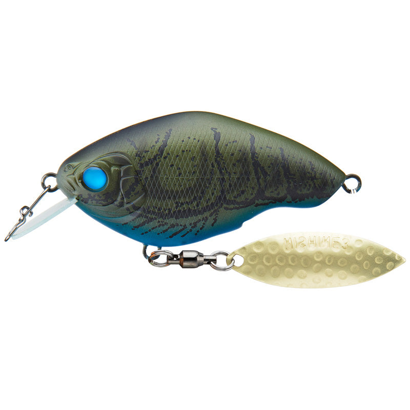 Nishine Lure Works Chippawa RB Blade Crankbaits - Black Shad-BPB Chartreuse Shad-BPB Shad-Brown Craw Fish-Matte Hot Tiger-Matte Orange Tiger-Red Craw Fish-Swamp Craw Fish-Black Back Gold-Blue Gill - Carolina Fishing Tackle LLC