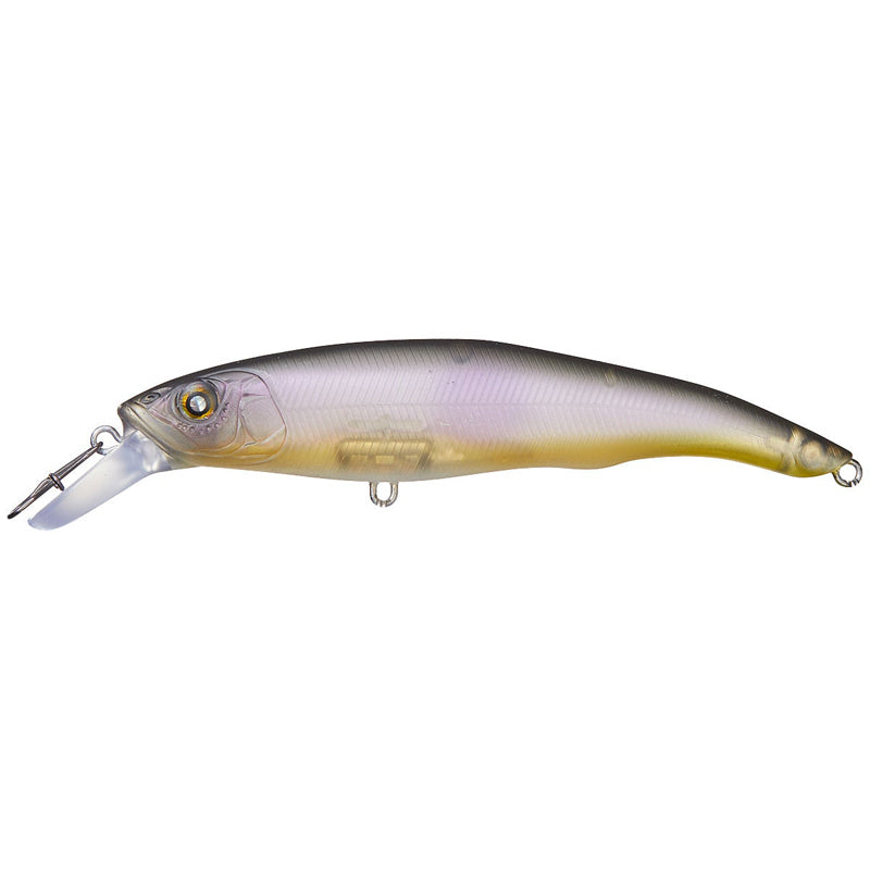 Nishine Lure Works ERIE 95SD Jerkbaits - BPB Smelt-Ghost Smelt-BPB Chartreuse Smelt-Hologram Smelt-Black Back Gold-Gun Metal-Pearl Flash-Yellow Perch - Carolina Fishing Tackle LLC