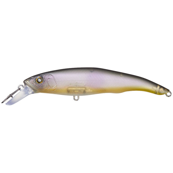 Nishine Lure Works ERIE 95SD Jerkbaits - BPB Smelt-Ghost Smelt-BPB Chartreuse Smelt-Hologram Smelt-Black Back Gold-Gun Metal-Pearl Flash-Yellow Perch - Carolina Fishing Tackle LLC