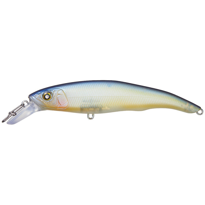 Nishine Lure Works ERIE 95SD Jerkbaits - BPB Smelt-Ghost Smelt-BPB Chartreuse Smelt-Hologram Smelt-Black Back Gold-Gun Metal-Pearl Flash-Yellow Perch - Carolina Fishing Tackle LLC