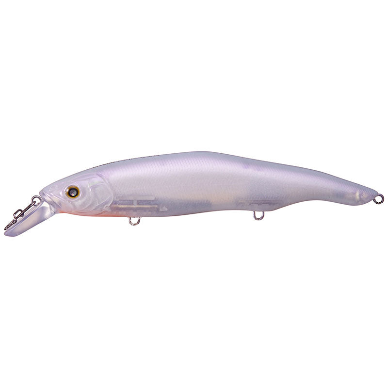 Nishine Lure Works Erie 115SD Jerkbaits - BPB Smelt-Ghost Smelt-BPB Chartreuse Smelt-Hologram Smelt-Black Back Gold-Gun Metal-Yellow Perch-EU Chartreuse Perch - Carolina Fishing Tackle LLC