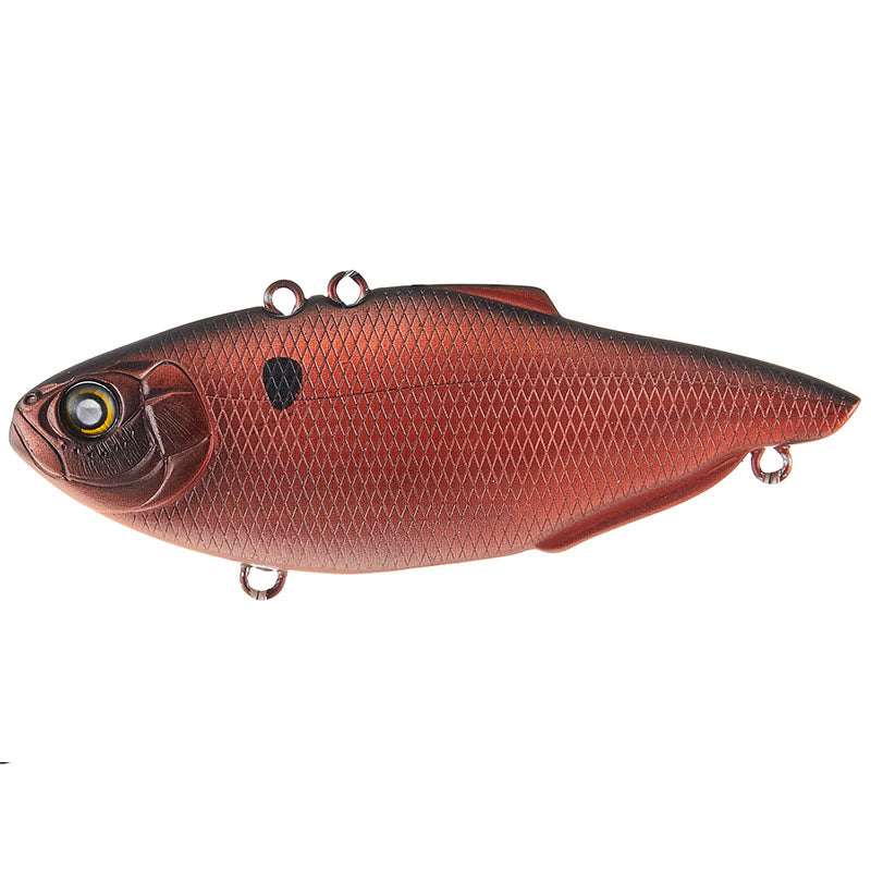 Nishine Lure Works Simcoe 75 Lipless Crankbaits - Copper Shad-Matte Hot Tiger-Matte Orange Tiger-Pearl Flash-Ghost Shad-Hologram Shad-Goby - Carolina Fishing Tackle LLC