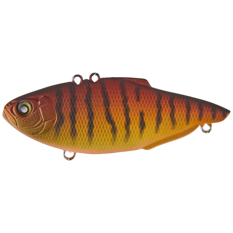 Nishine Lure Works Simcoe 75 Lipless Crankbaits - Copper Shad-Matte Hot Tiger-Matte Orange Tiger-Pearl Flash-Ghost Shad-Hologram Shad-Goby - Carolina Fishing Tackle LLC
