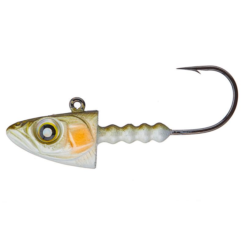 Nishine Lure Works Smelthead Jighead 2pk - Black Back / 2/7oz - #4/0 - Gamakatsu-Black Back / 3/7oz - #2/0 - Owner-Black Back / 3/7oz - #4/0 - Gamakatsu-Black Back / 5/8oz - #2/0 - Owner-Smelt / 2/7oz - #4/0 - Gamakatsu-Smelt / 3/7oz - #2/0 - Owner-Smelt / 3/7oz - #4/0 - Gamakatsu-Smelt / 5/8oz - #2/0 - Owner-Smelt / 5/8oz - #4/0 - Gamakatsu-White Pearl / 2/7oz - #2/0 - Owner - Carolina Fishing Tackle LLC