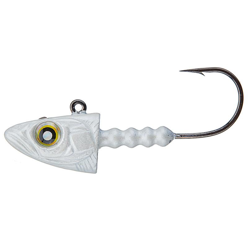 Nishine Lure Works Smelthead Jighead 2pk - Black Back / 2/7oz - 