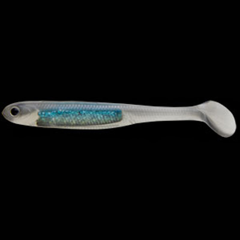 Nories Spoon Tail Shad Swimbait - #03 Albino Orange / 5 in-#03 Albino Orange / 6 in-#05 High Viz Chartreuse / 6 in - Carolina Fishing Tackle LLC