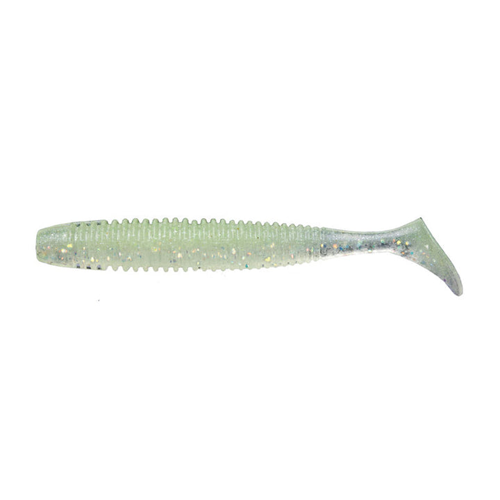 O.S.P 3.1” HP Shad Tail Swimbait 8pk - #W-001 Watermelon Pepper-#W-004 Green Pumpkin Pepper-#W-007 Lime Chartreuse-#W-014 Light Smoke Pepper & Rainbow Flakes-#W-015 Blue Gill-#W-016 Black-#W-040 Pink Smelt-#TW-101 Smelt-#TW-103 Golden Shiner-#TW-107 Green Pumpkin / Chart - Carolina Fishing Tackle LLC