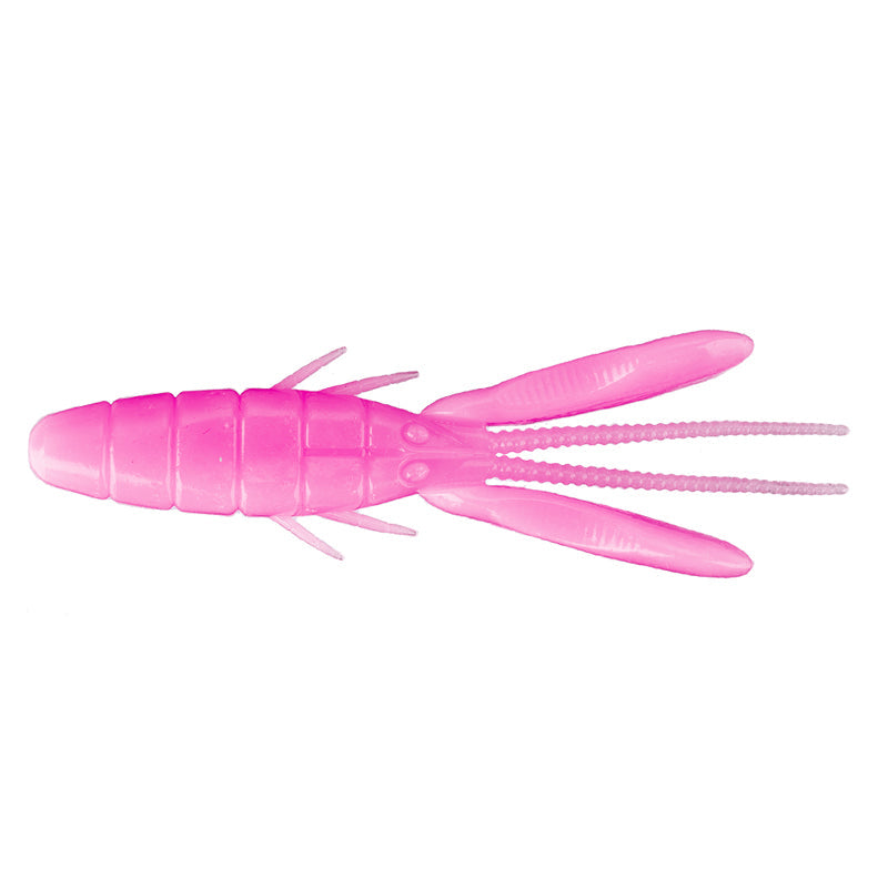 O.S.P 3.5” DoLive Beaver (6pk) Creature Bait - #W-016 Black-#W-034 Scuppernong Blue Flake-#TW-136 River Shrimp-#TW-186 Rock Shrimp-#W-036 Bubble Gum Pink-#W-059 Solid White-#W-027 Dark Cinnamon Blue & Pepper-#W-009 Moebi-#TW-196 Wild Tenaga-#TW-107 Gripan / Chart - Carolina Fishing Tackle LLC