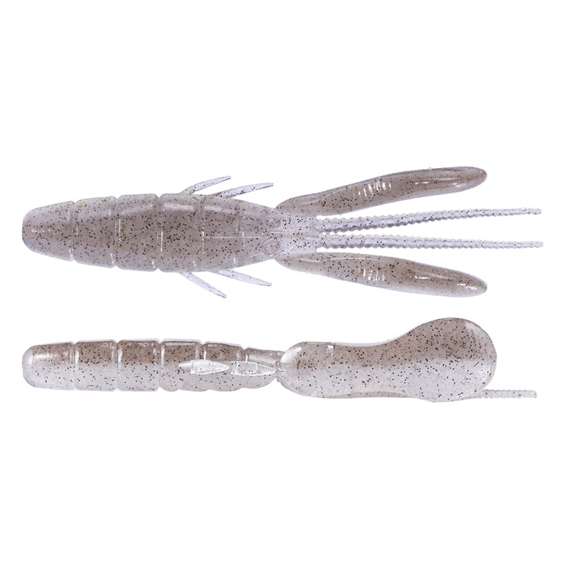 O.S.P 3.5” DoLive Beaver (6pk) Creature Bait - #W-016 Black-#W-034 Scuppernong Blue Flake-#TW-136 River Shrimp-#TW-186 Rock Shrimp-#W-036 Bubble Gum Pink-#W-059 Solid White-#W-027 Dark Cinnamon Blue & Pepper-#W-009 Moebi-#TW-196 Wild Tenaga-#TW-107 Gripan / Chart - Carolina Fishing Tackle LLC