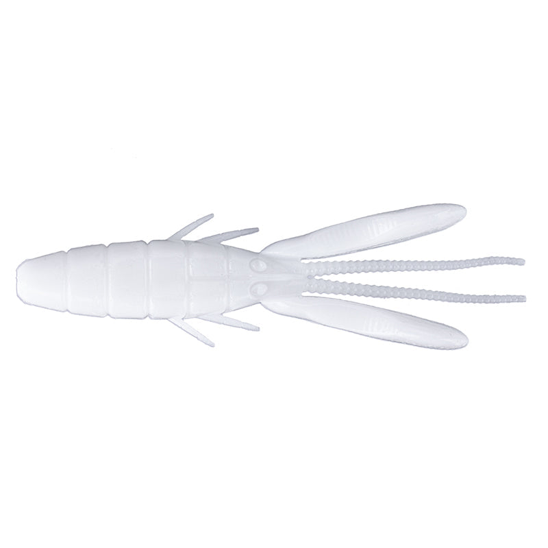 O.S.P 3.5” DoLive Beaver (6pk) Creature Bait - #W-016 Black-#W-034 Scuppernong Blue Flake-#TW-136 River Shrimp-#TW-186 Rock Shrimp-#W-036 Bubble Gum Pink-#W-059 Solid White-#W-027 Dark Cinnamon Blue & Pepper-#W-009 Moebi-#TW-196 Wild Tenaga-#TW-107 Gripan / Chart - Carolina Fishing Tackle LLC