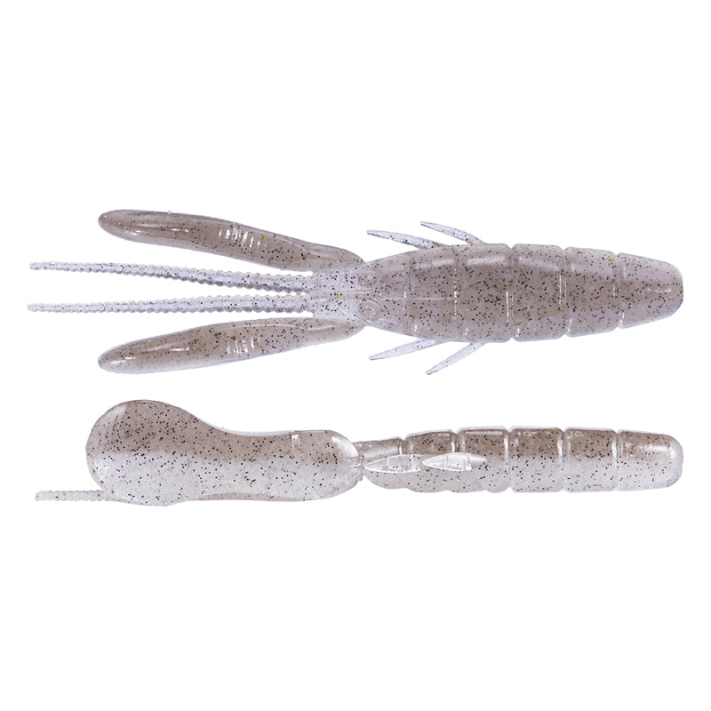 O.S.P 3.5” DoLive Beaver (6pk) Creature Bait - #W-016 Black-#W-034 Scuppernong Blue Flake-#TW-136 River Shrimp-#TW-186 Rock Shrimp-#W-036 Bubble Gum Pink-#W-059 Solid White-#W-027 Dark Cinnamon Blue & Pepper-#W-009 Moebi-#TW-196 Wild Tenaga-#TW-107 Gripan / Chart - Carolina Fishing Tackle LLC