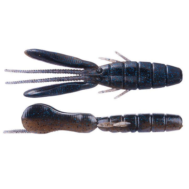 O.S.P 3.5” DoLive Beaver (6pk) Creature Bait - #W-016 Black-#W-034 Scuppernong Blue Flake-#TW-136 River Shrimp-#TW-186 Rock Shrimp-#W-036 Bubble Gum Pink-#W-059 Solid White-#W-027 Dark Cinnamon Blue & Pepper-#W-009 Moebi-#TW-196 Wild Tenaga-#TW-107 Gripan / Chart - Carolina Fishing Tackle LLC