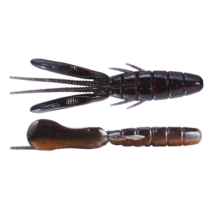 O.S.P 3.5” DoLive Beaver (6pk) Creature Bait - #W-016 Black-#W-034 Scuppernong Blue Flake-#TW-136 River Shrimp-#TW-186 Rock Shrimp-#W-036 Bubble Gum Pink-#W-059 Solid White-#W-027 Dark Cinnamon Blue & Pepper-#W-009 Moebi-#TW-196 Wild Tenaga-#TW-107 Gripan / Chart - Carolina Fishing Tackle LLC