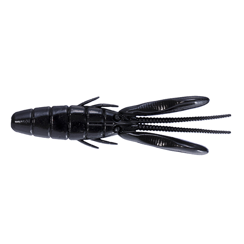 O.S.P 3.5” DoLive Beaver (6pk) Creature Bait - #W-016 Black-#W-034 Scuppernong Blue Flake-#TW-136 River Shrimp-#TW-186 Rock Shrimp-#W-036 Bubble Gum Pink-#W-059 Solid White-#W-027 Dark Cinnamon Blue & Pepper-#W-009 Moebi-#TW-196 Wild Tenaga-#TW-107 Gripan / Chart - Carolina Fishing Tackle LLC