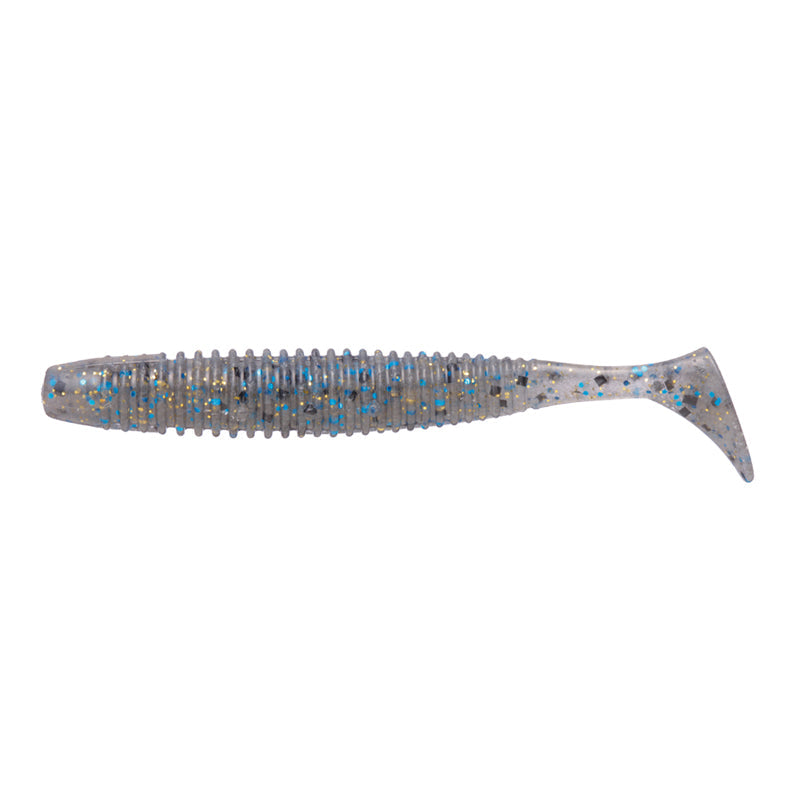 O.S.P 3.6” HP Shad Tail Swimbait 7pk - #W-016 Black-#W-040 Pink Smelt-#TW-146 Ebimiso Black - Carolina Fishing Tackle LLC