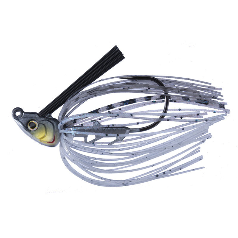 O.S.P 3/8oz SLIPPER Jig - #CS-01 Black-#CS-04 Natural Shad-#CS-05 I'm Here-#CS-06 Dark Gripan-#CS-07 Sunfish Gill-#CS-08 Killer Gold - Carolina Fishing Tackle LLC