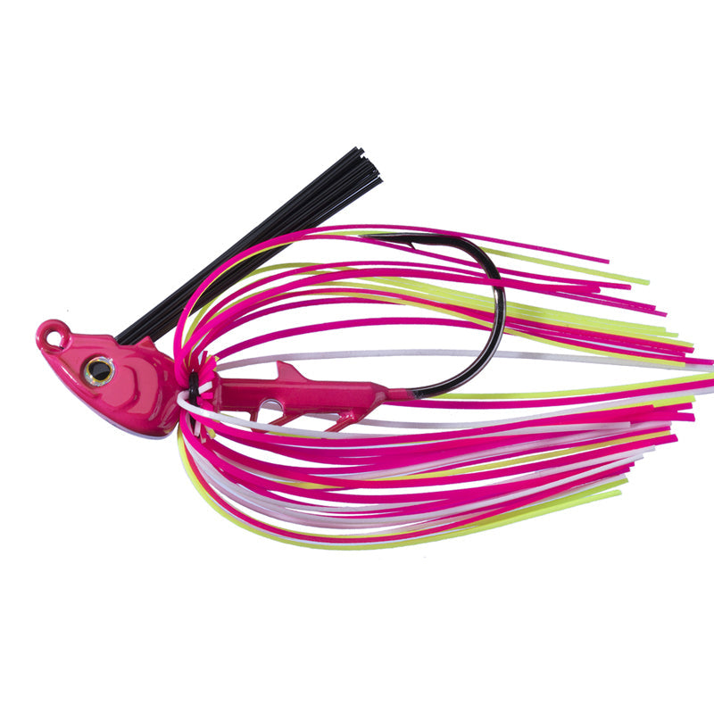 O.S.P 3/8oz SLIPPER Jig - #CS-01 Black-#CS-04 Natural Shad-#CS-05 I'm Here-#CS-06 Dark Gripan-#CS-07 Sunfish Gill-#CS-08 Killer Gold - Carolina Fishing Tackle LLC