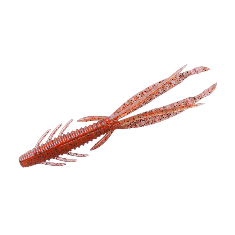 O.S.P 3” DoLive Shrimp 8pk - #W-001 Watermelon Pepper-#W-025 Natural Pink-#W-027 Dark Cinnamon Blue & Pepper-#W-034 Scappanon Blue Flakes-#W-056 SHIRAUO-#TW-109 AME ZARI - Carolina Fishing Tackle LLC