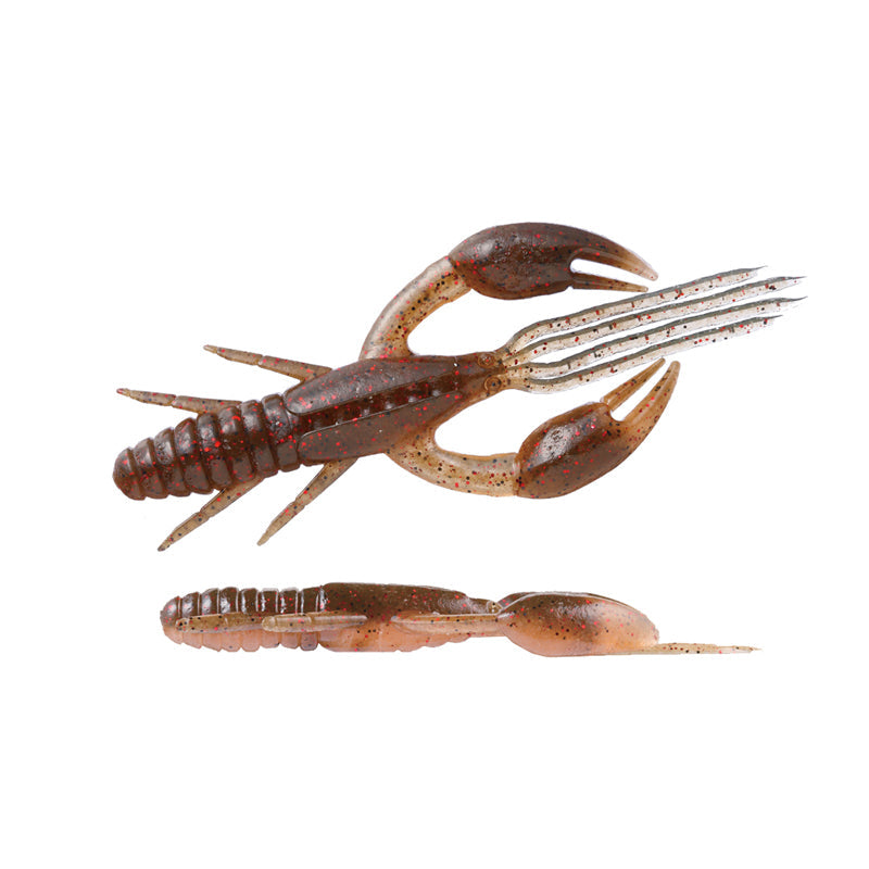 O.S.P DoLive 4” Craw 6pk - #W-009 Moebi-#TW-117 Ghost Shrimp-#TW-196 Wild Tenaga - Carolina Fishing Tackle LLC