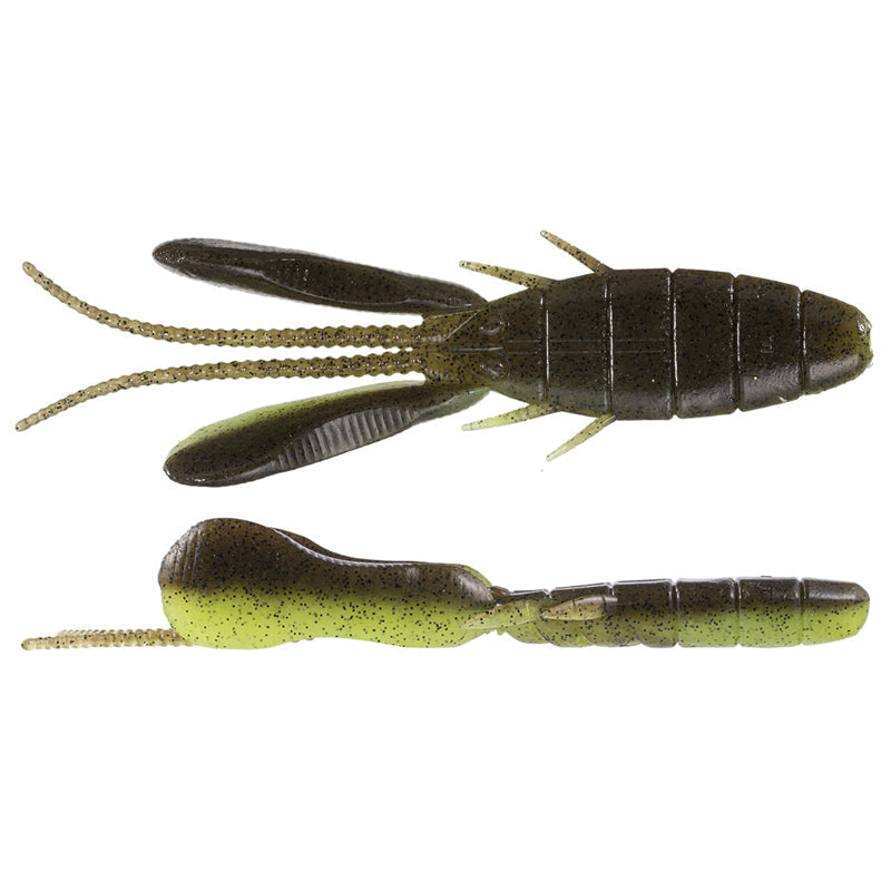 O.S.P DoLive Beaver 7” MAGNUM 3pk - #TW-146 Shrimp Miso Black-#TW-186 Rock Shrimp-#W-016 Black - Carolina Fishing Tackle LLC
