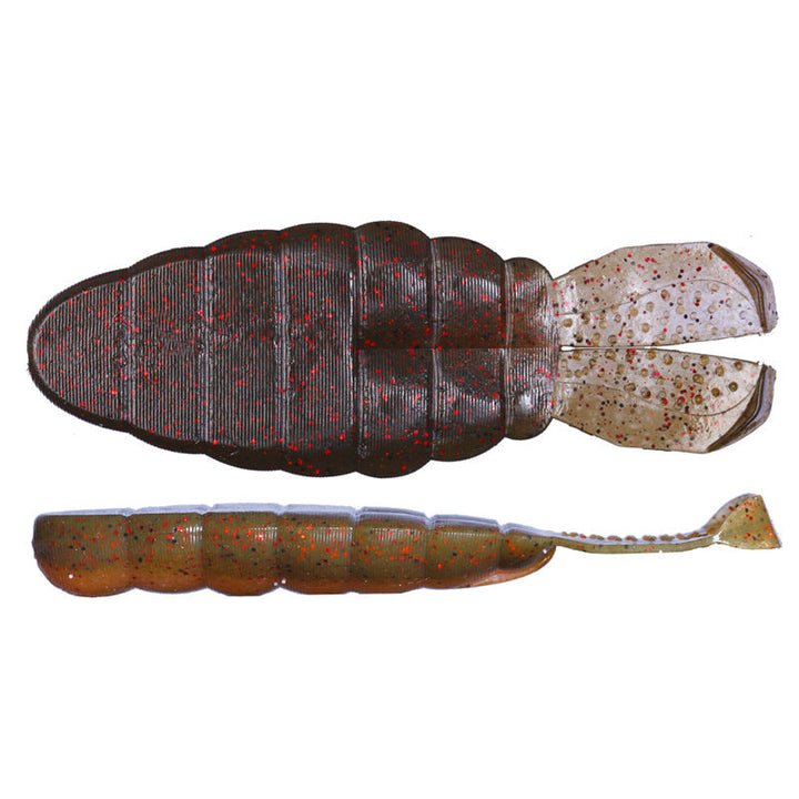 O.S.P DoLive 3.6” SS-Gill 5pk - W-001 Watermelon Pepper-W-015 Bluegill-W-016 Black-TW-117 Ghost Shrimp-TW-146 Shrimp Miso Black-TW-200 Neon Pearl/Shrimp-W-004 Green Pumpkin Pepper-TW-108 Green Pumpkin Red/Natural Orange-TW-160 Neon Gill - Carolina Fishing Tackle LLC