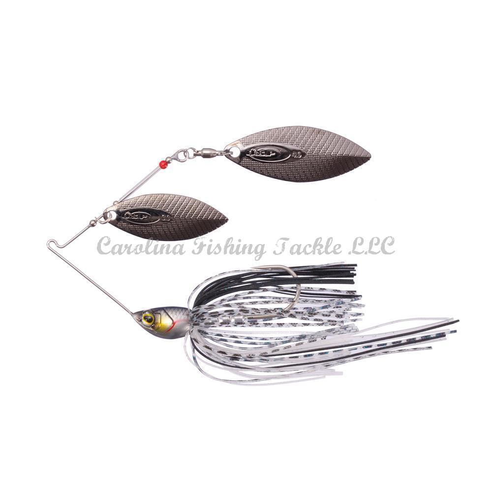 O.S.P High-Pitcher MAX Spinnerbaits (TW) Colorado/Willow - #S-05 Black Shiner / 5/8 oz-#S-05 Black Shiner / 3/4 oz-#S-06 Vivid Pearl White / 5/8 oz-#S-06 Vivid Pearl White / 3/4 oz-#S-38 Sunfish Tiger / 3/8 oz-#S-38 Sunfish Tiger / 1/2 oz-#S-38 Sunfish Tiger / 5/8 oz-#S-38 Sunfish Tiger / 3/4 oz-#S-39 Chartreuse Back Ayu / 3/8 oz-#S-39 Chartreuse Back Ayu / 1/2 oz - Carolina Fishing Tackle LLC