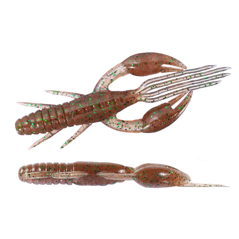 O.S.P Lures 5” DoLive Craw 5pk - #W-007 Lime Chart - Carolina Fishing Tackle LLC