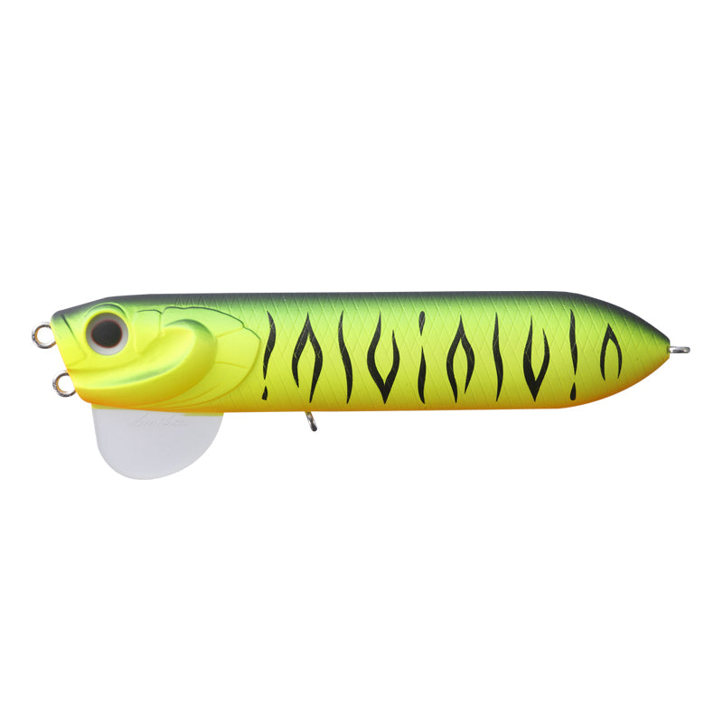 O.S.P Lures YAMATO Jr. Pencil Popper - #G-01 Ghost Minnow-#H-23 Ginrin-#M-14 Mat Tiger-#P-05 Black-#P-45 Sunny Gill-#P-64 Pearl/Chart Back-#P-83 Ghost Pearl-#RPO-69 Real Perch-#TG-03 TG Sunfish-#TSL-76 TS Lively Flash Wakasagi - Carolina Fishing Tackle LLC