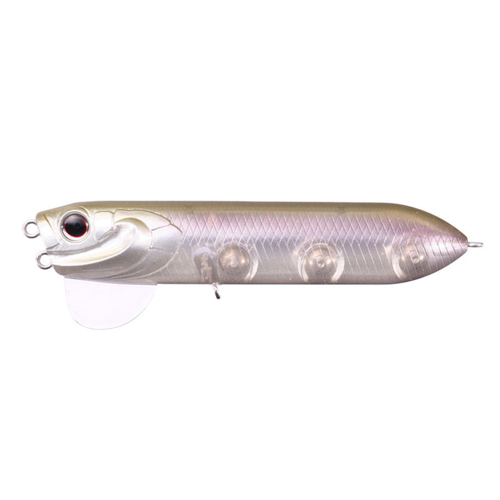 O.S.P Lures YAMATO Jr. Pencil Popper - #G-01 Ghost Minnow-#H-23 Ginrin-#M-14 Mat Tiger-#P-05 Black-#P-45 Sunny Gill-#P-64 Pearl/Chart Back-#P-83 Ghost Pearl-#RPO-69 Real Perch-#TG-03 TG Sunfish-#TSL-76 TS Lively Flash Wakasagi - Carolina Fishing Tackle LLC