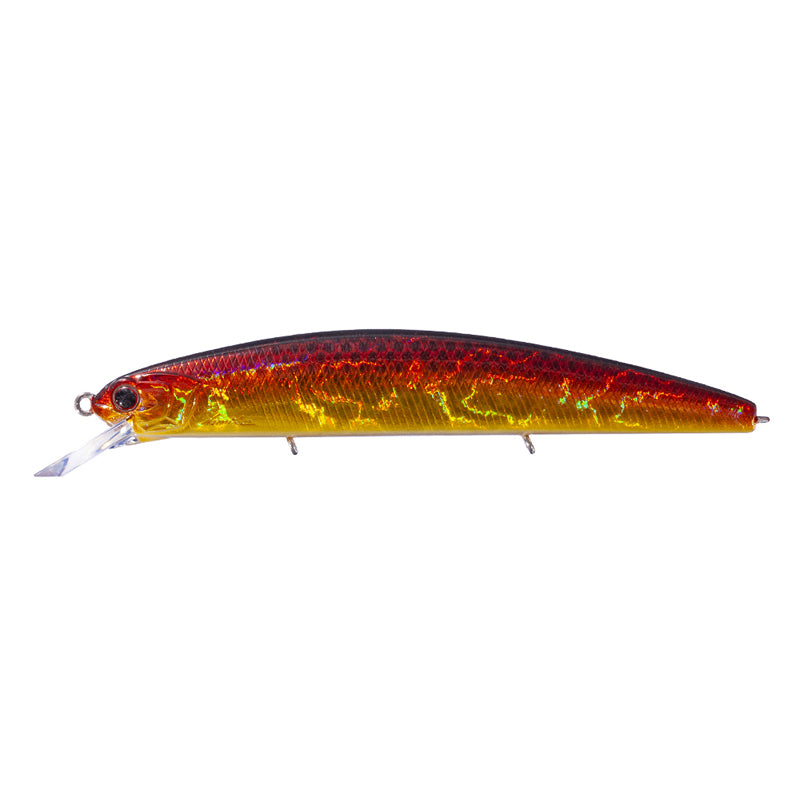 O.S.P Varuna 110SP Jerkbaits - G-01 Ghost Minnow-P-83 Ghost Pearl-Real Perch-RP-69 Real Oikawa Ver. 3-GF-76 Super Wakasagi-H-08 Crystal Blue Shiner-P-64 Pearl/Chart Black-P-23 Tasty Shad-MHF-92 Kan Wakasagi-PC-91 Delicious Wakasagi - Carolina Fishing Tackle LLC