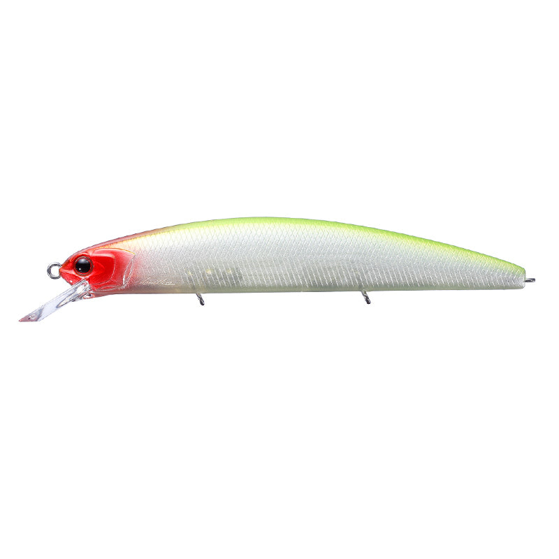 O.S.P Varuna 110SP Jerkbaits - G-01 Ghost Minnow-P-83 Ghost Pearl-Real Perch-RP-69 Real Oikawa Ver. 3-GF-76 Super Wakasagi-H-08 Crystal Blue Shiner-P-64 Pearl/Chart Black-P-23 Tasty Shad-MHF-92 Kan Wakasagi-PC-91 Delicious Wakasagi - Carolina Fishing Tackle LLC