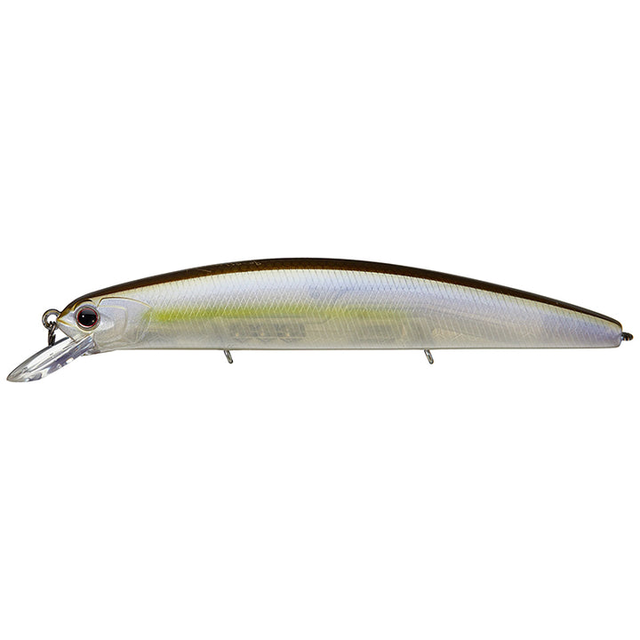 O.S.P Varuna 110SP Jerkbaits - G-01 Ghost Minnow-P-83 Ghost Pearl-Real Perch-RP-69 Real Oikawa Ver. 3-GF-76 Super Wakasagi-H-08 Crystal Blue Shiner-P-64 Pearl/Chart Black-P-23 Tasty Shad-MHF-92 Kan Wakasagi-PC-91 Delicious Wakasagi - Carolina Fishing Tackle LLC