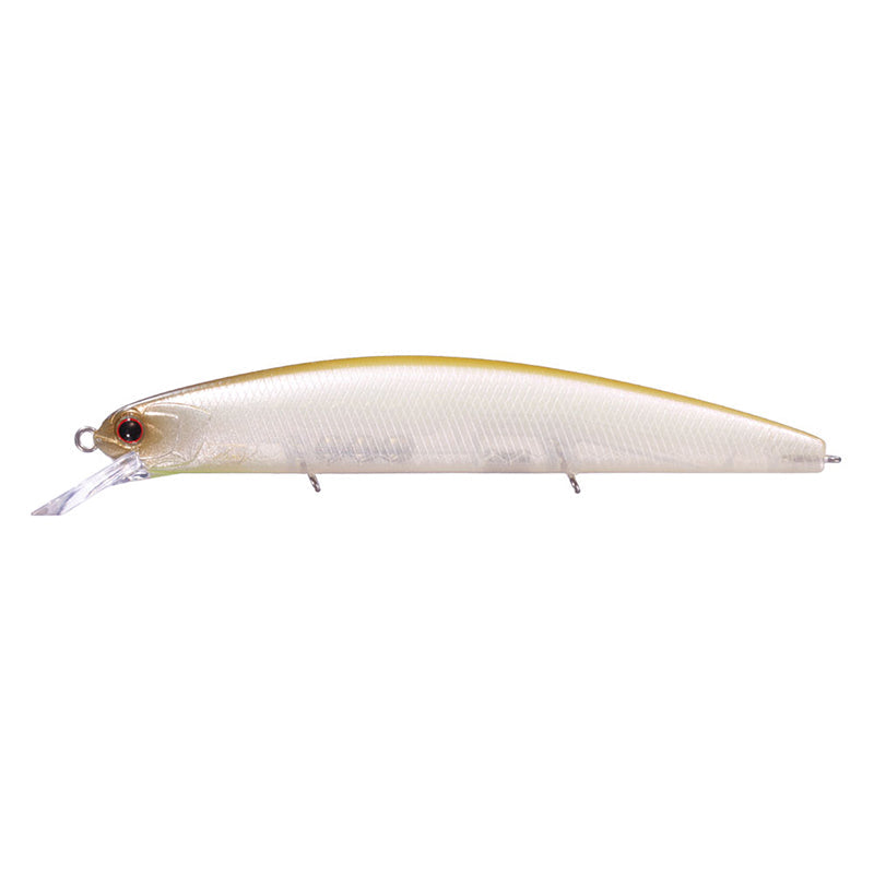 O.S.P Varuna 110SP Jerkbaits Japan Market - #RP-39 Real Ayu Ver.2-#P-47 Numeri Shad-#RP-91 Real Gold Wakasagi-#S-23 Lively Wakasagi - Carolina Fishing Tackle LLC
