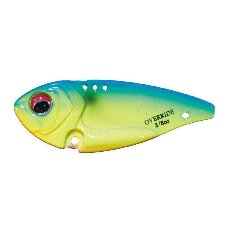 O.S.P Over Ride - #OR-04  Black Gold Orange Berry / 3/8 oz-#OR-04  Black Gold Orange Berry / 1/2 oz-#OR-05 Gold Mirror Shad / 3/8 oz-#OR-06 Cosmo Black / 3/8 oz-#OR-07 Silver Mirror Shad / 3/8 oz-#OR-13 Chart Blue Back / 3/8 oz-#OR-14 Matt Tiger / 3/8 oz-#OR-15 Clown / 3/8 oz-#OR-16 Pearl Pink Back / 3/8 oz-#OR-18 Spawn Red / 3/8 oz - Carolina Fishing Tackle LLC