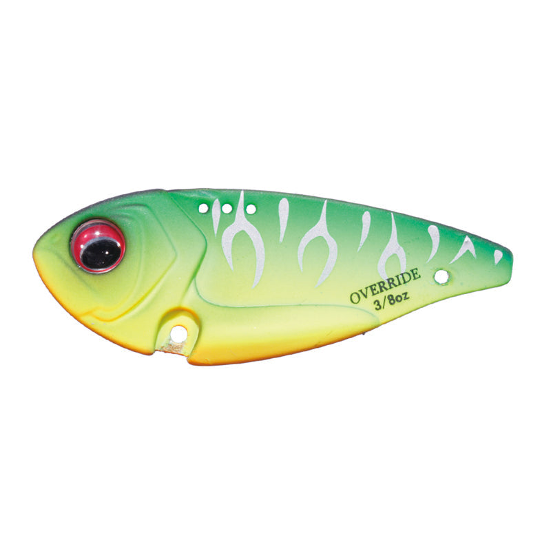 O.S.P Over Ride - #OR-04  Black Gold Orange Berry / 3/8 oz-#OR-04  Black Gold Orange Berry / 1/2 oz-#OR-05 Gold Mirror Shad / 3/8 oz-#OR-06 Cosmo Black / 3/8 oz-#OR-07 Silver Mirror Shad / 3/8 oz-#OR-13 Chart Blue Back / 3/8 oz-#OR-14 Matt Tiger / 3/8 oz-#OR-15 Clown / 3/8 oz-#OR-16 Pearl Pink Back / 3/8 oz-#OR-18 Spawn Red / 3/8 oz - Carolina Fishing Tackle LLC