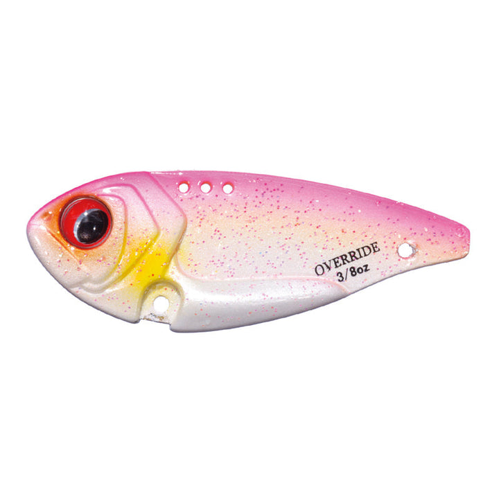 O.S.P Over Ride - #OR-04  Black Gold Orange Berry / 3/8 oz-#OR-04  Black Gold Orange Berry / 1/2 oz-#OR-05 Gold Mirror Shad / 3/8 oz-#OR-06 Cosmo Black / 3/8 oz-#OR-07 Silver Mirror Shad / 3/8 oz-#OR-13 Chart Blue Back / 3/8 oz-#OR-14 Matt Tiger / 3/8 oz-#OR-15 Clown / 3/8 oz-#OR-16 Pearl Pink Back / 3/8 oz-#OR-18 Spawn Red / 3/8 oz - Carolina Fishing Tackle LLC