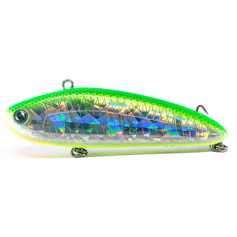 Obasslive MOLAMOLA Bone Rattle Lipless Crankbaits - #TS-17B Effect Shad-#TS-18B Blue Back Yellow-#TS-27B Purple Flash Gill-#TS-29B Matte Chartreuse Hawk-#TS-31B Red Chill Tiger-#TS-14B Cutie Toy Pink-#TS-34B MOLAST Lime Flash-#TS-32B Light Side Bass-#TS-33B Dark Side Bass - Carolina Fishing Tackle LLC