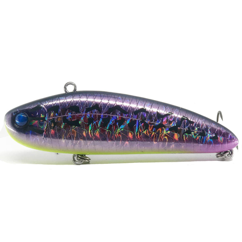 Obasslive MOLAMOLA Bone Rattle Lipless Crankbaits - #TS-17B Effect Shad-#TS-18B Blue Back Yellow-#TS-27B Purple Flash Gill-#TS-29B Matte Chartreuse Hawk-#TS-31B Red Chill Tiger-#TS-14B Cutie Toy Pink-#TS-34B MOLAST Lime Flash-#TS-32B Light Side Bass-#TS-33B Dark Side Bass - Carolina Fishing Tackle LLC
