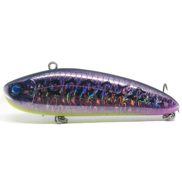Obasslive MOLAMOLA Bone Rattle Lipless Crankbaits - #TS-17B Effect Shad-#TS-18B Blue Back Yellow-#TS-27B Purple Flash Gill-#TS-29B Matte Chartreuse Hawk-#TS-31B Red Chill Tiger-#TS-14B Cutie Toy Pink-#TS-34B MOLAST Lime Flash-#TS-32B Light Side Bass-#TS-33B Dark Side Bass - Carolina Fishing Tackle LLC