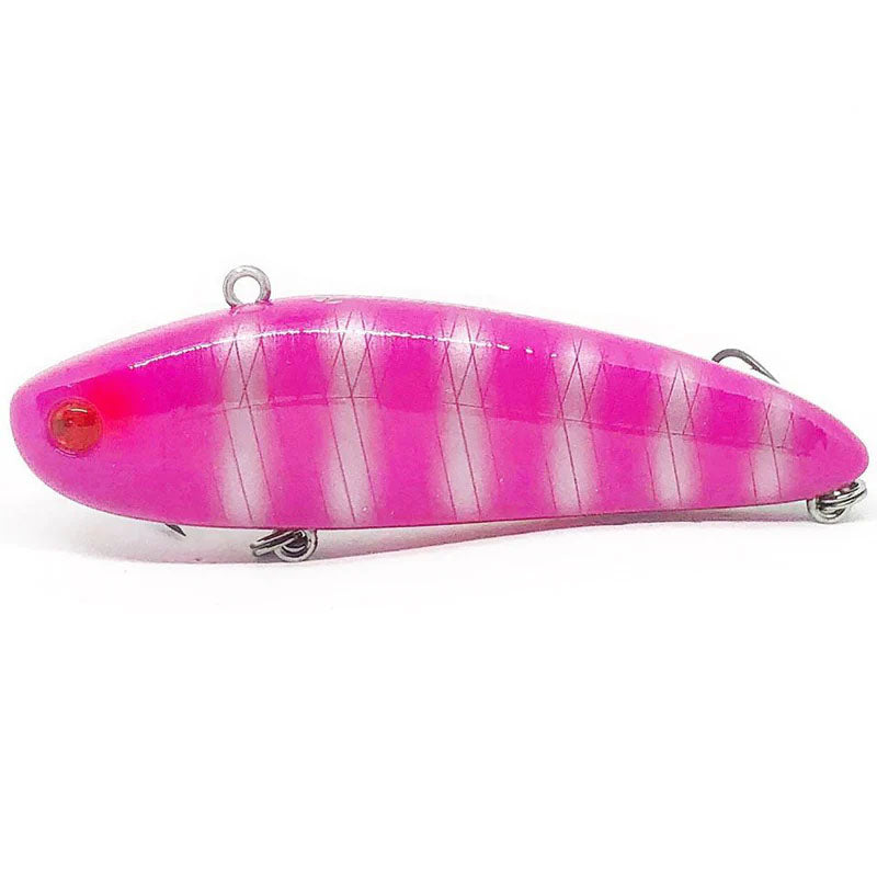 Obasslive MOLAMOLA Bone Rattle Lipless Crankbaits - #TS-17B Effect Shad-#TS-18B Blue Back Yellow-#TS-27B Purple Flash Gill-#TS-29B Matte Chartreuse Hawk-#TS-31B Red Chill Tiger-#TS-14B Cutie Toy Pink-#TS-34B MOLAST Lime Flash-#TS-32B Light Side Bass-#TS-33B Dark Side Bass - Carolina Fishing Tackle LLC
