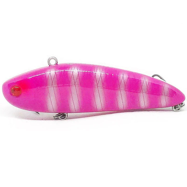Obasslive MOLAMOLA Bone Rattle Lipless Crankbaits - #TS-17B Effect Shad-#TS-18B Blue Back Yellow-#TS-27B Purple Flash Gill-#TS-29B Matte Chartreuse Hawk-#TS-31B Red Chill Tiger-#TS-14B Cutie Toy Pink-#TS-34B MOLAST Lime Flash-#TS-32B Light Side Bass-#TS-33B Dark Side Bass - Carolina Fishing Tackle LLC