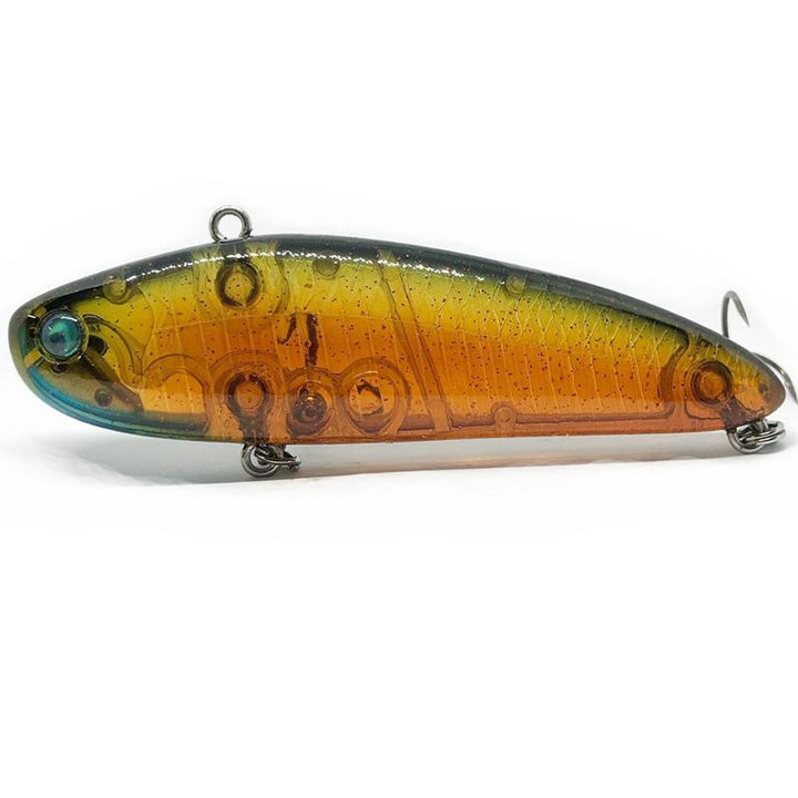 Obasslive MOLAMOLA Lipless Crankbaits - Mustard Shad-Thunder Flash Chartreuse - Carolina Fishing Tackle LLC