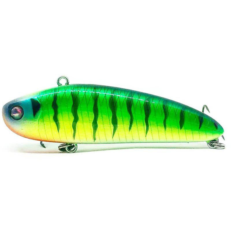 Obasslive MOLAMOLA Lipless Crankbaits - Mustard Shad-Thunder Flash Chartreuse - Carolina Fishing Tackle LLC